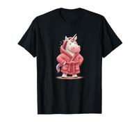 Joli Peignoir Licorne Rose T-Shirt