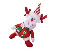 Joli pendentif Père Noël pour décorations de fête de vacances, ornement à suspendre pour arbre de Noël, décoration de bureau, ornements d'arbre de Noël, jolis ornements à suspendre pour les fêtes de