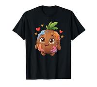 Joli Personnage de Noix de Coco Kawaii Tropical Love T-Shirt