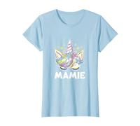 Joli Personnalisé Nom Licorne Couronne Mamie T-Shirt