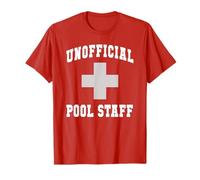 Joli personnel de piscine - Plage - Plongée - Natation - Plage T-Shirt