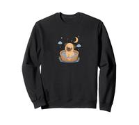 Joli Petit Chien dans Le Panier - Motif Animal Mignon Sweatshirt