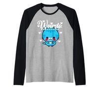 Joli Petit cœur Bizarre Partout - Proclamez-Le avec fierté. Manche Raglan