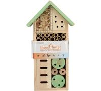 Joli petit hôtel pour insectes - couleurs assorties - prix par pièce - hauteur environ 26 cm