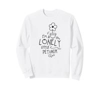 Joli Petit pétunia Solitaire Lonely Little Petunia Sweatshirt