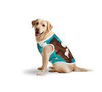 Joli petit raton laveur pour animaux de compagnie - T-shirt doux et léger, sans manches imprimé petit raton laveur pour chiens de taille moyenne et grande