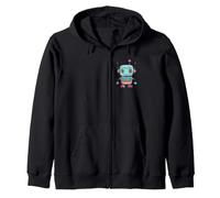Joli Petit Robot, Robot Vintage pour Enfants Sweat à Capuche