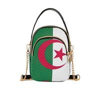 Joli petit sac à bandoulière pour femme, drapeau national du Vanuatu pour femme, sac à main à bandoulière pour femme, Drapeau Algérie, Taille unique