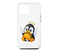 Joli Pingouin angélique Mangeant Un Taco Coque pour iPhone 12 Pro Max