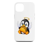 Joli Pingouin angélique Mangeant Un Taco Coque pour iPhone 13