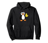 Joli Pingouin avec Motif de Canard Sweat à Capuche