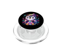 Joli Pingouin Hiver Pull Flocon de Neige Illustration PopSockets PopGrip pour MagSafe