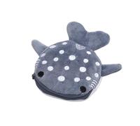 Joli porte-monnaie en peluche douce avec fermeture éclair pour enfants, adolescents, filles, femmes, câbles de données, écouteurs et pochette pour clés, gris, Taille unique