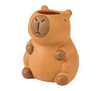 Joli porte-stylo - Porte-stylo en forme d'animal Capybara | Décoration de rangement pour brosse à dents, marque-page, pince à cheveux, papeterie, ustensiles de cuisine, dortoir
