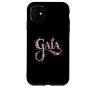 Joli prénom Gaia - Tenue de Jardin personnalisée pour Fille Coque pour iPhone 11