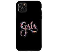 Joli prénom Gaia - Tenue de Jardin personnalisée pour Fille Coque pour iPhone 11 Pro Max