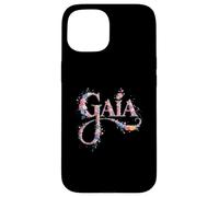 Joli prénom Gaia - Tenue de Jardin personnalisée pour Fille Coque pour iPhone 15