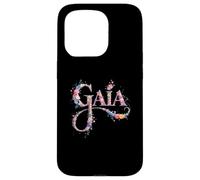 Joli prénom Gaia - Tenue de Jardin personnalisée pour Fille Coque pour iPhone 15 Pro