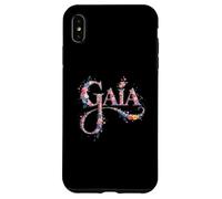 Joli prénom Gaia - Tenue de Jardin personnalisée pour Fille Coque pour iPhone XS Max