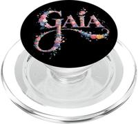 Joli prénom Gaia - Tenue de Jardin personnalisée pour Fille PopSockets PopGrip pour MagSafe