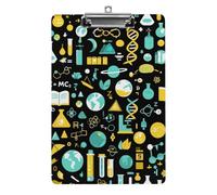 Joli presse-papiers en acrylique standard format A4, fournitures de bureau, accessoires pour sciences, mathématiques, physique, chimie, biologie