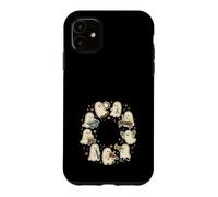 Joli Professeur de Musique Ghost Playing Instruments Band Halloween Coque pour iPhone 11