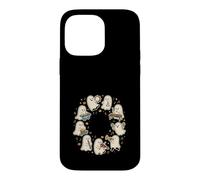 Joli Professeur de Musique Ghost Playing Instruments Band Halloween Coque pour iPhone 14 Pro Max