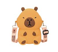 Joli sac à bandoulière en silicone avec motif d'animal pour enfants - Sac à main pour adolescents et amoureux des animaux, E, One Size