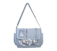 Joli sac à bandoulière Itabag pour affichage d'épingles, style japonais, style japonais, bleu