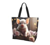 Joli sac à bandoulière pour jeune cochon. Style élégant pour femme, léger, grande capacité pour un usage quotidien