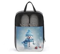 Joli sac à chaussures de voyage résistant à l'eau avec fermeture éclair, gris, taille unique, moderne, gris, Taille unique, Moderne