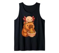 Joli Sac à Dos Capybara et Axolot Ramen Kawaii Capibara pour Enfants Débardeur