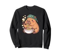 Joli Sac à Dos Capybara et Tortue Ramen Kawaii Sweatshirt