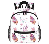 Joli sac à dos pour enfant - Bateau de vocation Phare Chaise longue Conque Sac moderne pour enfants pour maternelle, école, filles et petits enfants, Multicolore 14., 25.4x10x30 CM/10x4x12 in