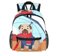 Joli sac à dos pour enfant - Bonne nuit lune étoiles sac moderne pour enfants pour la maternelle, l'école, les filles et les petits enfants, Multicolore 14., 25.4x10x30 CM/10x4x12 in