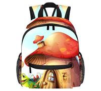 Joli sac à dos pour enfant - Bonne nuit lune étoiles sac moderne pour enfants pour la maternelle, l'école, les filles et les petits enfants, Multicolore 5., 25.4x10x30 CM/10x4x12 in
