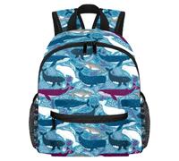 Joli sac à dos pour enfant - Sac à dos moderne à motif Corgi pour la danse, la course à pied, la maternelle, l'école, les filles et les petits enfants, Multicolore 7., 25.4x10x30 CM/10x4x12 in
