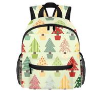 Joli sac à dos pour enfant - Style arabesque arabesque moderne pour enfants d'âge préscolaire, école, filles et petits enfants, Multicolore 6., 25.4x10x30 CM/10x4x12 in