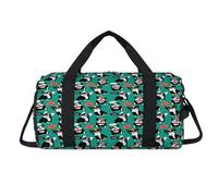 Joli sac de sport avec compartiment à chaussures pour chien, bouledogue français, sac de voyage, gym, bagage organisateur pour femmes, hommes, enfants, filles, garçons