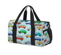 Joli sac de sport en forme de voiture, sac fourre-tout pour le week-end, sac de sport, sac fourre-tout décontracté pour enfants, filles, garçons, femmes, hommes