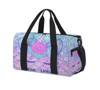 Joli sac de sport unique avec motif licorne pour le w nd, sac fourre-tout, sac de sport décontracté pour enfants, filles, garçons, femmes, hommes