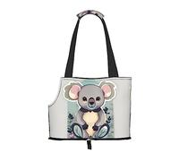 Joli sac de transport imprimé koala pour chiot, animal de compagnie, sacs de transport pour petits chiens, chats et lapins
