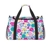 Joli sac de voyage à main d'infirmière - Grand sac fourre-tout réutilisable, parfait pour les activités de plein air, le sport, le camping et les courses, noir, One Size