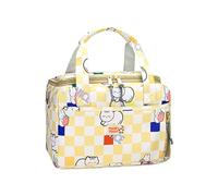 Joli sac fourre-tout, petit sac isotherme, sacs d'école avec compartiments, sacs à déjeuner avec design léger, boîte alimentaire, sac de transport isotherme étanche pour femme homme bureau voyage