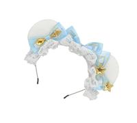 Joli serre-tête en forme d'oreilles d'ours pour femmes, bandeau de maquillage pour costume d'événement, bandeau doux anime