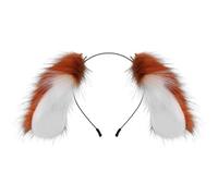 Joli serre-tête en peluche avec oreilles tombantes pour chien - Pour un usage quotidien ou une fête - Accessoire de costume au quotidien