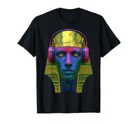 Joli Sphinx Portant Un Casque T-Shirt