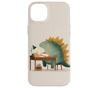 Joli stégosaure étudiant Les Enseignants et Les élèves pour la rentrée Scolaire Coque pour iPhone 14 Plus