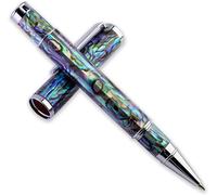 Joli Stylo Roller En Forme De Coquillage D'ormeau Avec Recharge 888f De Fabrication Allemande,Stylo De Luxe Cadeau Pour Femme,Homme,Professionnel Pour L'écriture