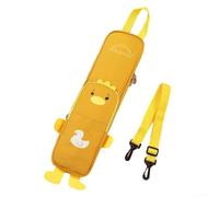 Joli support de batterie étanche avec espace de rangement efficace (W42 motif canard jaune)